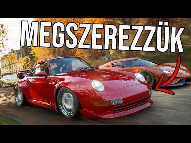 Porsche 911 GT2 MEGSZERZÉSE | Forza Horizon 4 Live