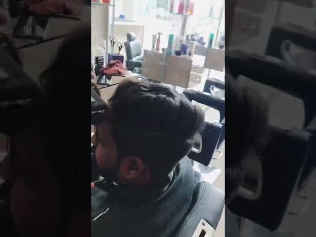 One side haircut for tutorial video ##$£$€€+ -:)(Hair GURU The Unisex Salon ( ‍️‍️)