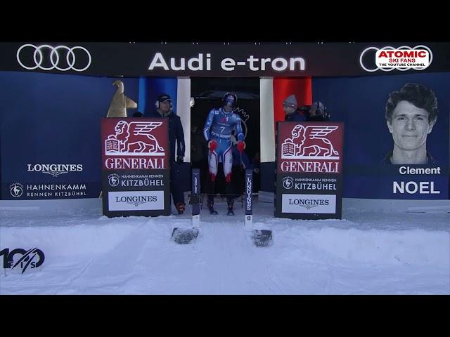 AUDI FIS Ski World Cup - Kitzbuhel men's slalom, Jan 21, 2024 1st run #weliveskiing