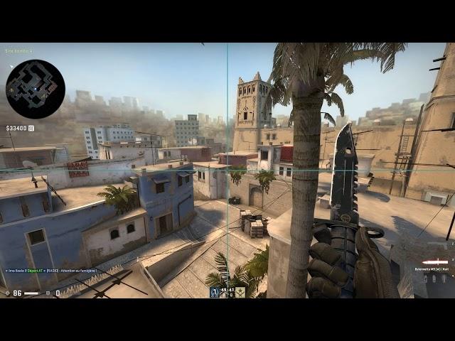 Mirage Astralis TopMID smoke in 64 ticks | CSGO