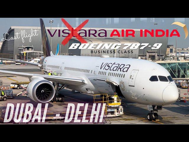 BYE VISTARA! | the NEW Air India B787-9! | Air India Business Class | Trip Report