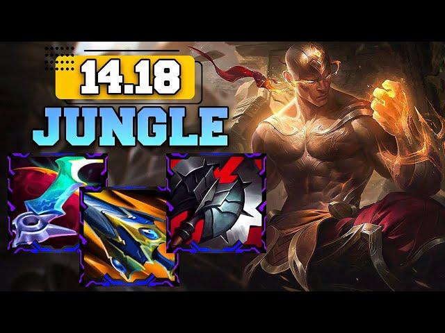 Lee Sin Jungle Guide Build Combo Gameplay lol !! Top  Rank 1 Lee Sin Runes Patch - 14.20 Season 14