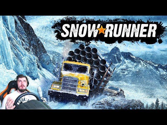 SnowRunner 2020 - Первый Взгляд (SpinTires, MudRunner) ОБЗОР + РУЛЬ