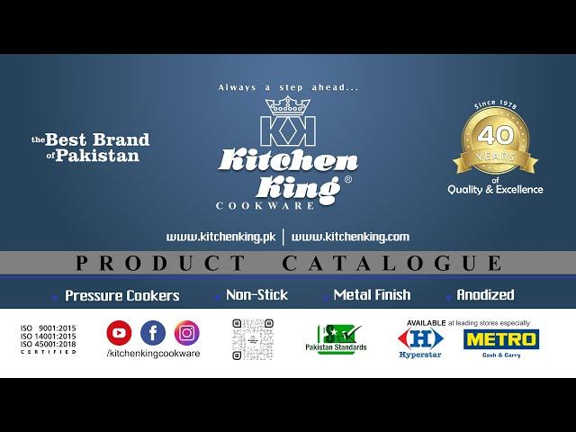 Kitchen King Product Catalogue | Always a step ahead...