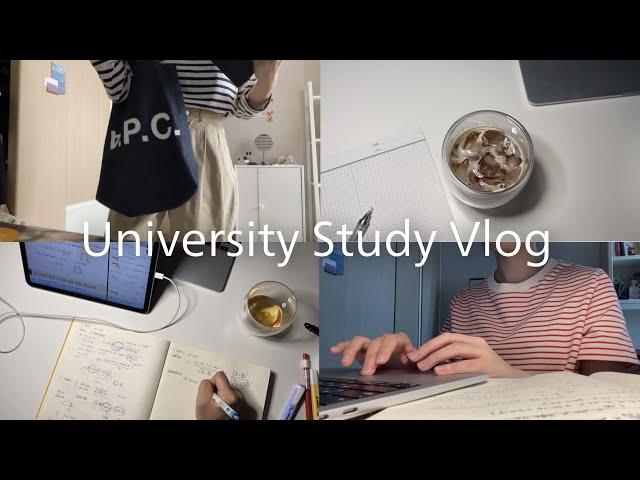 Productive Uni life | study vlog | days of a double major student | quiz week