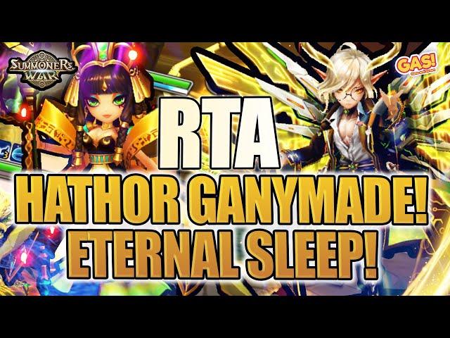 [RTA] HATHOR GANYMADE! INSANE ETERNAL SLEEP! Summoners War Sky Arena