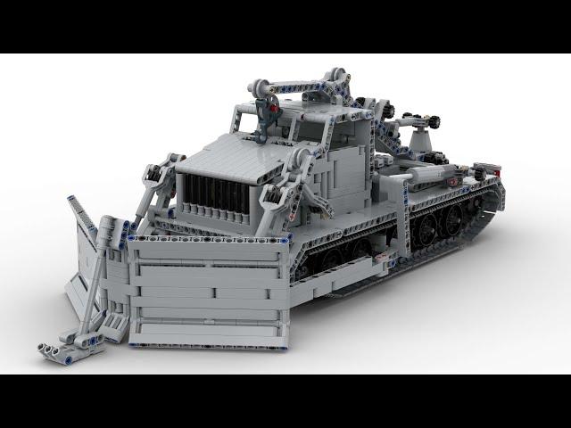 LEGO Technic BAT-M heavy bulldozer