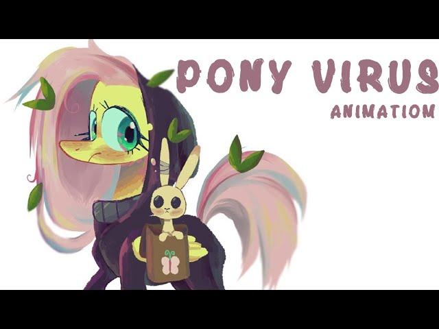 MLP:FIM "Pony virus/infection" (редизайн ПинкиПай и Флаттершай)