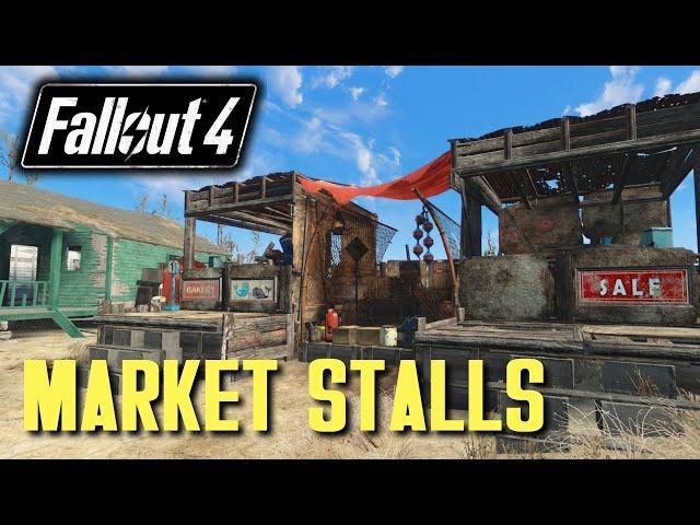 Fallout 4 -  Market Stalls