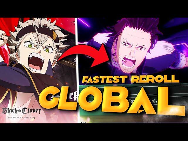 FASTEST REROLL GUIDE!!!! (Global Black Clover Mobile)