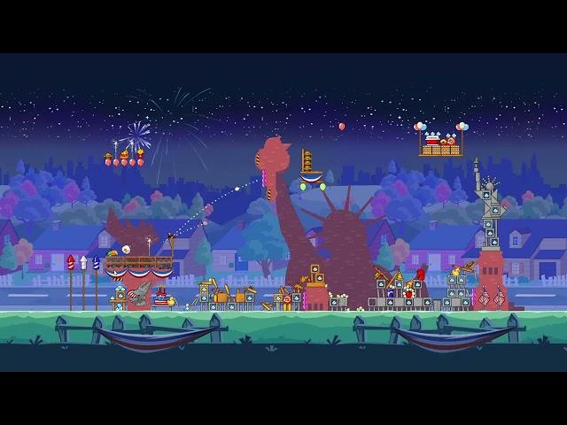 Angry Birds Friends Level 3 Tournament 1417 three stars NO POWER-UP walkthrough 2024-07-06