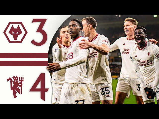 KOBBIE MAINOO, TAKE A BOW! ‍ | Wolves 3-4 Man Utd | Highlights