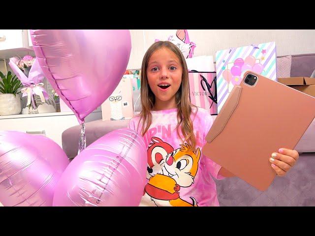 Подарки на мой ДЕНЬ РОЖДЕНИЯ IPad 11 Pro My little Nastya