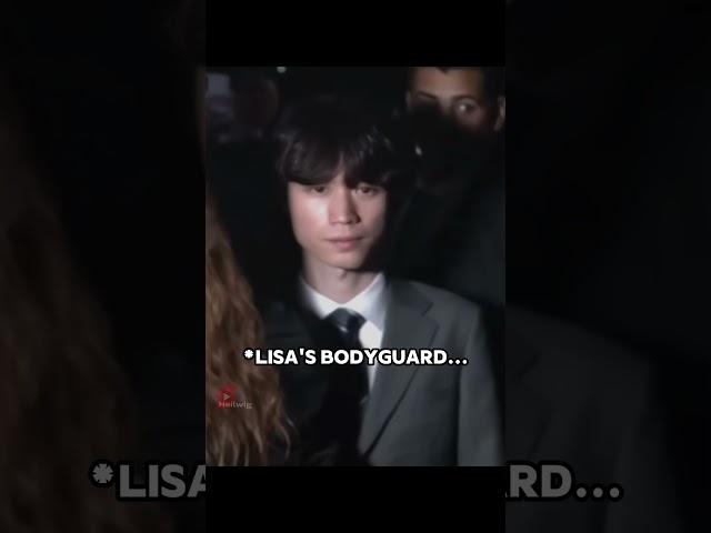 he is blackpink's trusted bodyguard!! #blackpink #lisa #lalisa #lalisamanoban