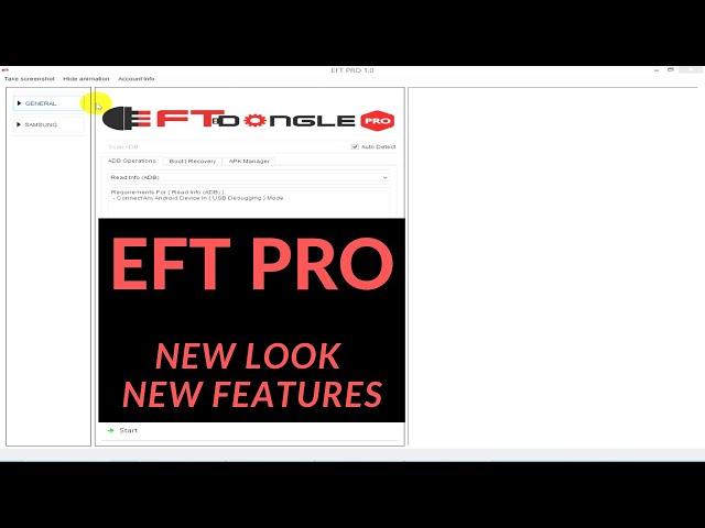 EFT Pro Dongle New Version | New Look  | New Features