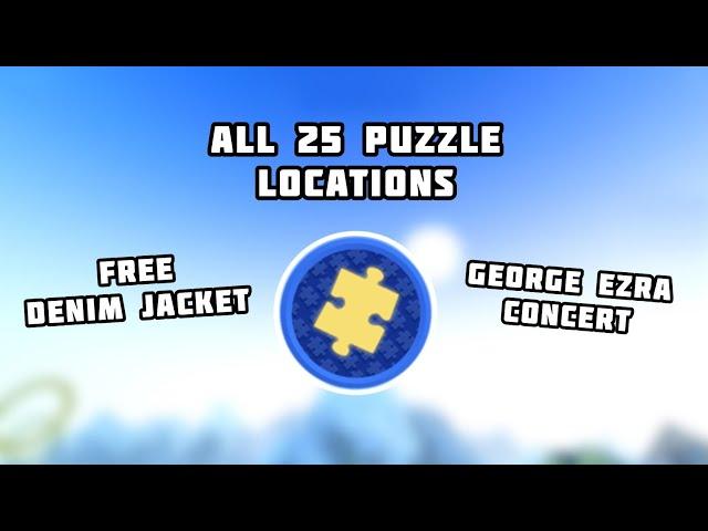 All 25 Jigsaw Puzzle Locations in George Ezra's Gold Rush Kid Experience (Free Denim Jacket)