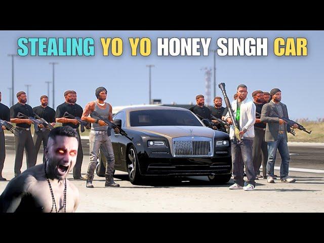 GTA V : I STOLEN YO YO HONEY SINGH'S ROLLS ROYCE