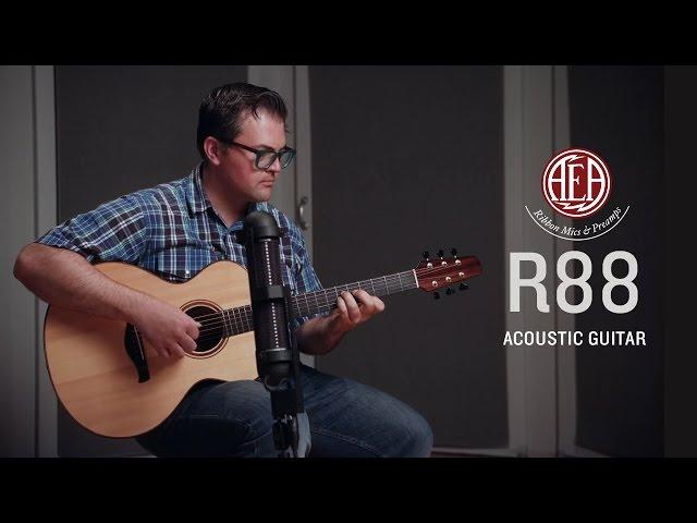 AEA R88 Stereo Mic - Acoustic Guitar - Listening Library