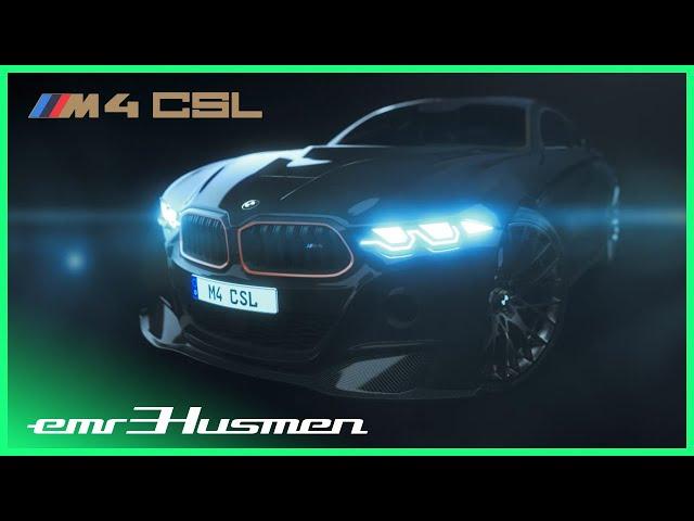 BMW M4 CSL concept design by emrEHusmen + animation by Uğur Ulvi Yetişkin