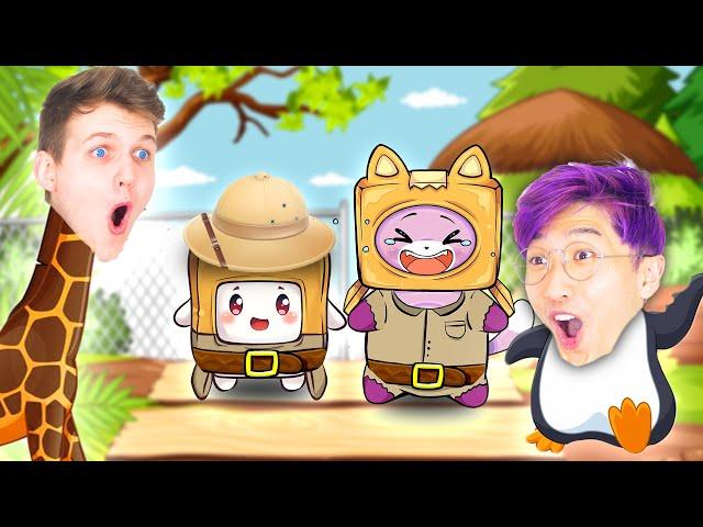 Can Foxy & Boxy Be The BEST ZOOKEEPERS EVER?! (HILARIOUS ANIMAL GAME!)