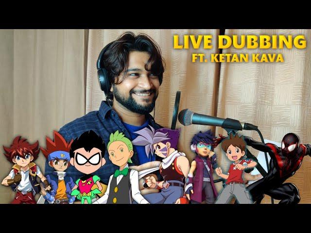 Kai/ Cilan/ Free/ Robin/Spiderman/FANG LIVE DUBBING | The Man Behind Many Voices ft. Ketan Kava