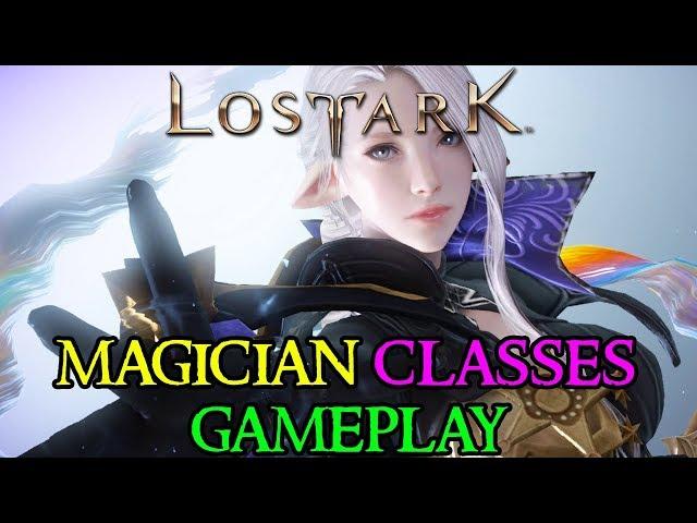 LOST ARK MAGE CLASSES GAMEPLAY - SUMMONER, BARD, ARCANA