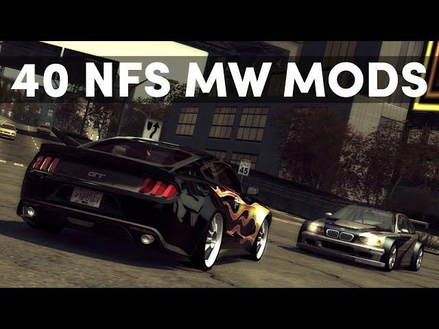 I Played NFS Most Wanted with 40 Mods