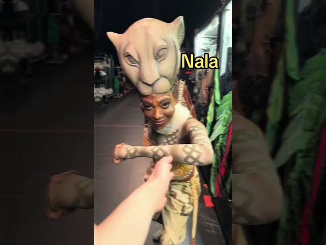 Who would you shake hands with backstage at THE LION KING?  #musicaltheatre #broadway #disney