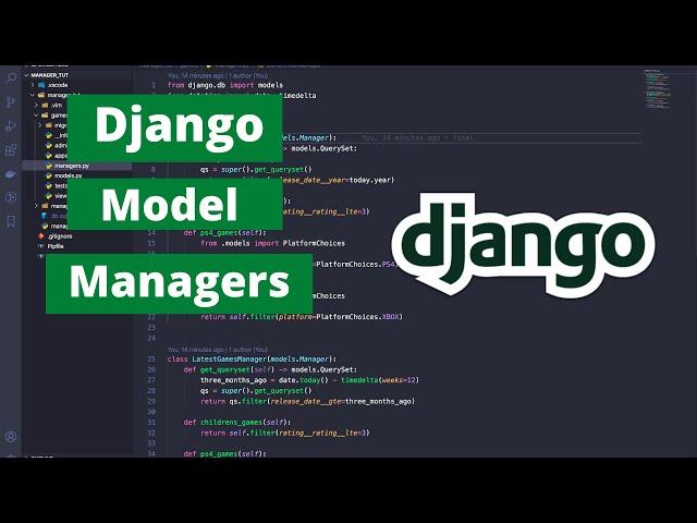 Django Model Managers Beginner Tutorial