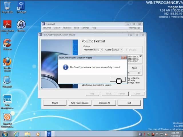 How To Use TrueCrypt for Windows