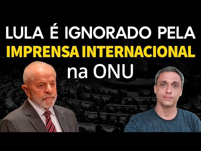 Chega a dar dó! LULA é ignorado pela imprensa internacional na ONU e isso vira matéria da IMPRENSA