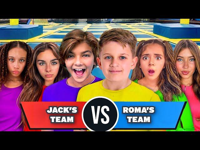 BOYS vs. GIRLS CHALLENGE by Roma ft/ROCK SQUAD