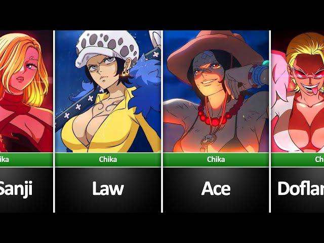 One Piece Characters Gender Swap Version