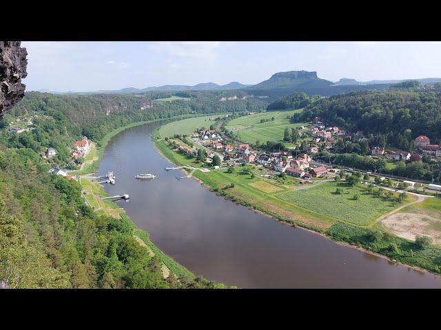 2023.1. Sächsische Schweiz, Bad Schandau, Bastei, Rathen, Festung Königstein und Pirna