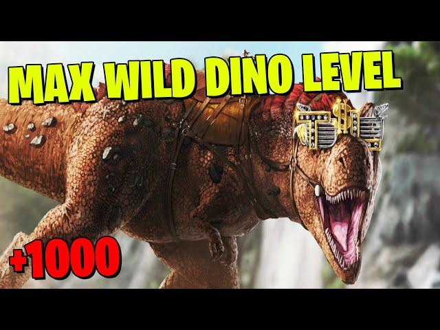 HOW TO GET MAX LEVEL 150 WILD DINOS IN ARK SURVIVAL