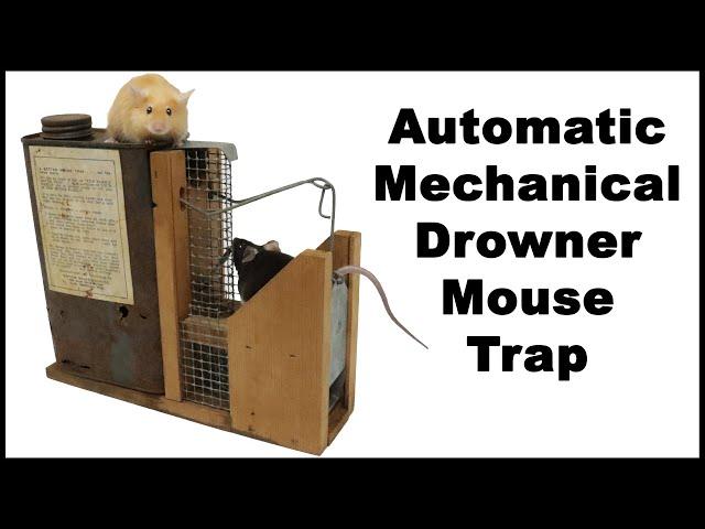 Amazing Automatic Drowner Mouse Trap Invented By A Mechanical Genius. Mousetrap Monday.