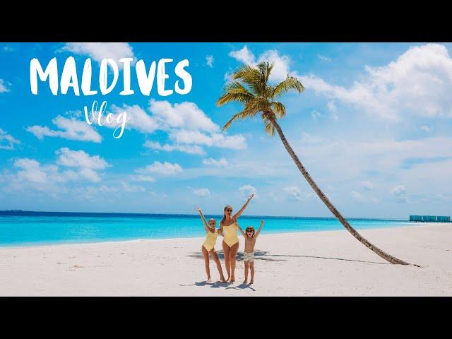 MALDIVES FAMILY VACATION TRAVEL VLOG! 1 WEEK HOLIDAY IN PARADISE