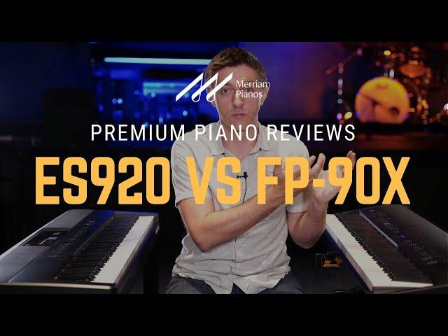 Kawai ES920 vs Roland FP-90X Digital Piano Comparison - Feature Rich Flagship Digitals﻿