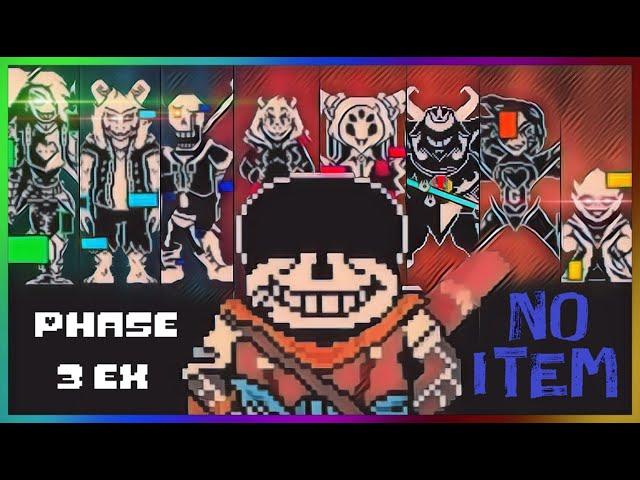 Ink Sans v0.39 Phase 3 and Phase 3 Ex NO ITEM NO DEATH FIRST EVER