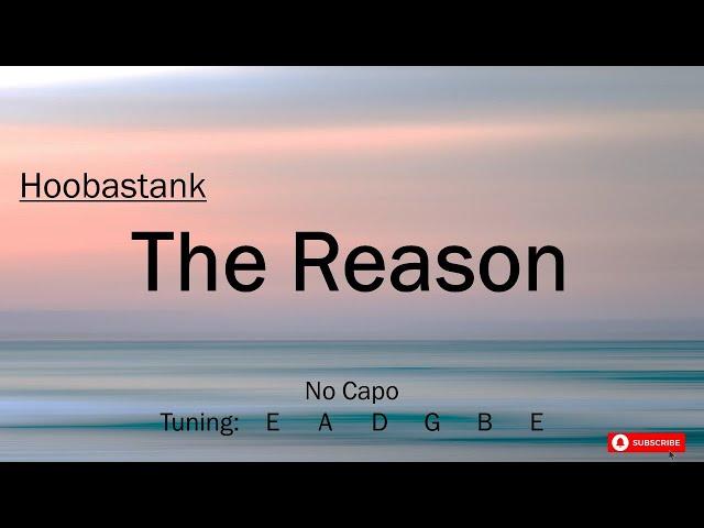 The Reason - Hoobastank | Chords and Lyrics