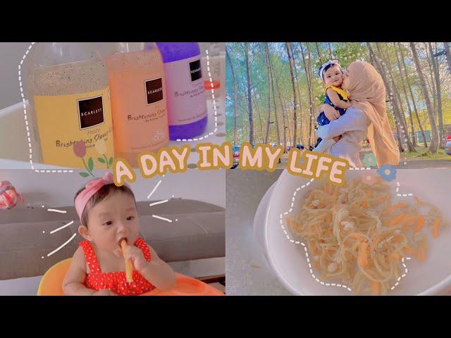 a day in my life with 9 months old baby | daily vlog | babysit | cooking | bodycare | foodhunting