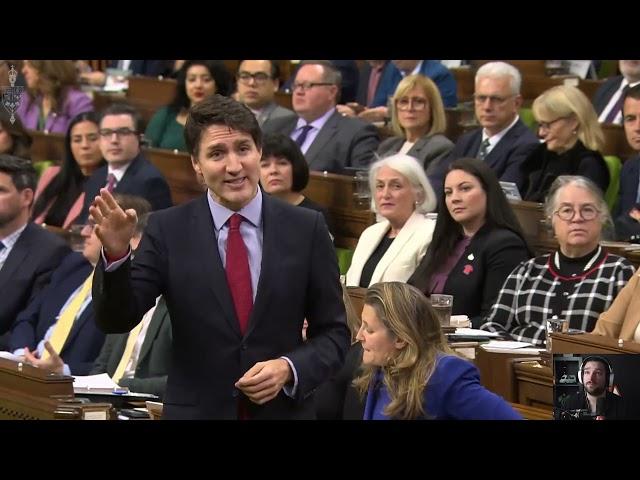 Trudeau SHRIVELS UP And REFUSES To Answer Simple Questions