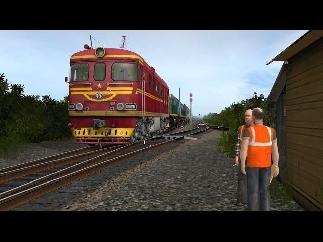 Сценарий "На выручку". Русский дизель v.2.5 sU. TRAINZ 2012