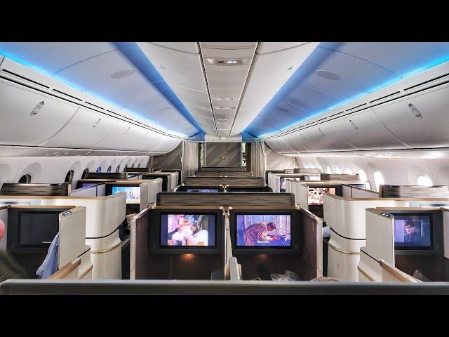 Gulf Air 787 Business Class | GF153 Bangkok to Bahrain