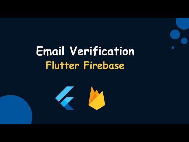 Email Verification in Firebase Flutter [2024] | Verify Email & Secure Your App! | Firebase Auth