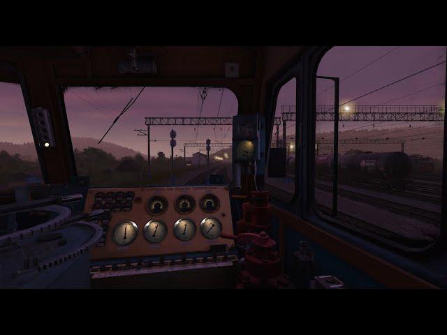 Златоуст - Кропачёво.Trainz19. Вечерний пассажирский.1440p