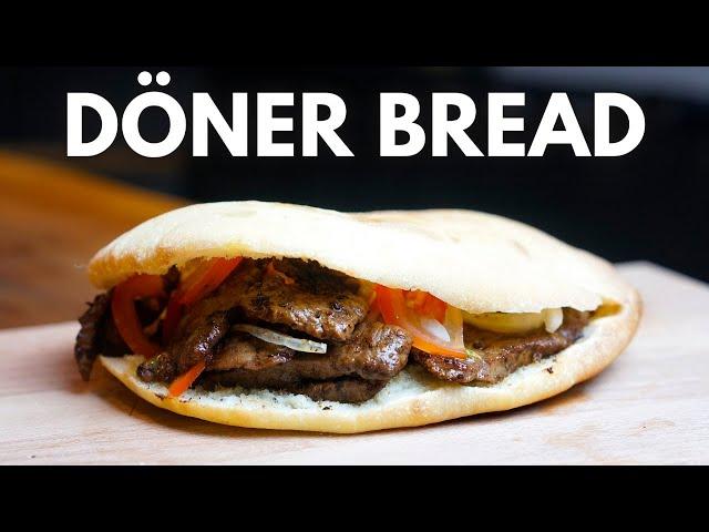 How to make Turkish Pita Bread - Homemade Doner Bread