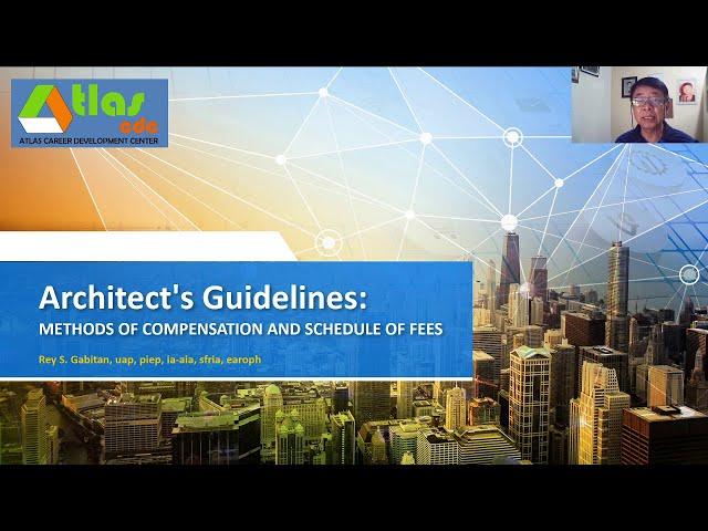 SPP Architects Guidelines: Methods of Compensation and Schedule of Fees