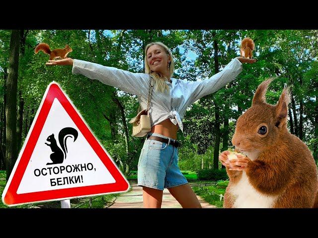 ELAGIN ISLAND: Kirov Central Park of Culture and Leisure St. Petersburg, squirrels, zoo | ENG SUBS