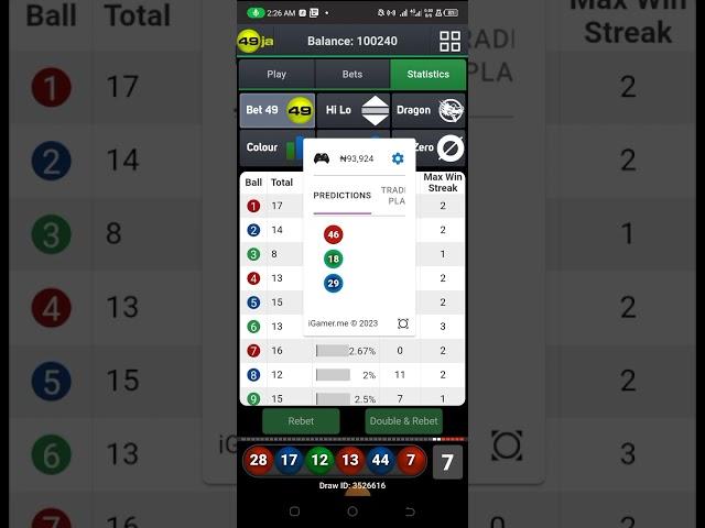 iGamer AI Prediction App, New Features for 2023 (#Bet49 #Numberpredictions and more)